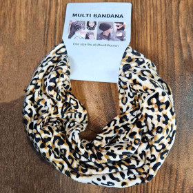 دستمال سر و گردن دخترانه باندانا چندکاره