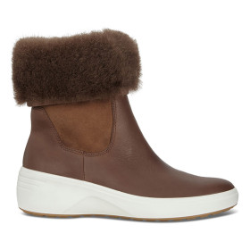بوت چرمی زنانه اکو ECCO SOFT 7 WEDGE TRED