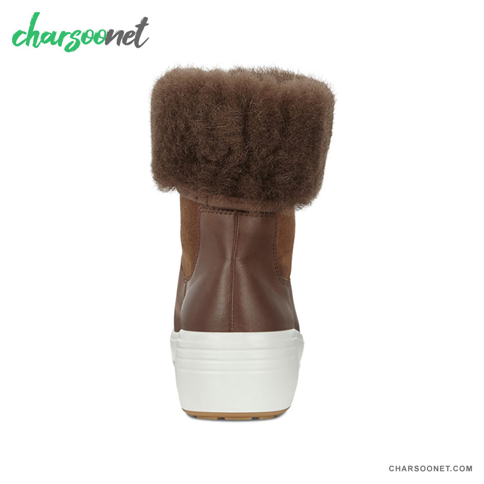 بوت چرمی زنانه اکو ECCO SOFT 7 WEDGE TRED