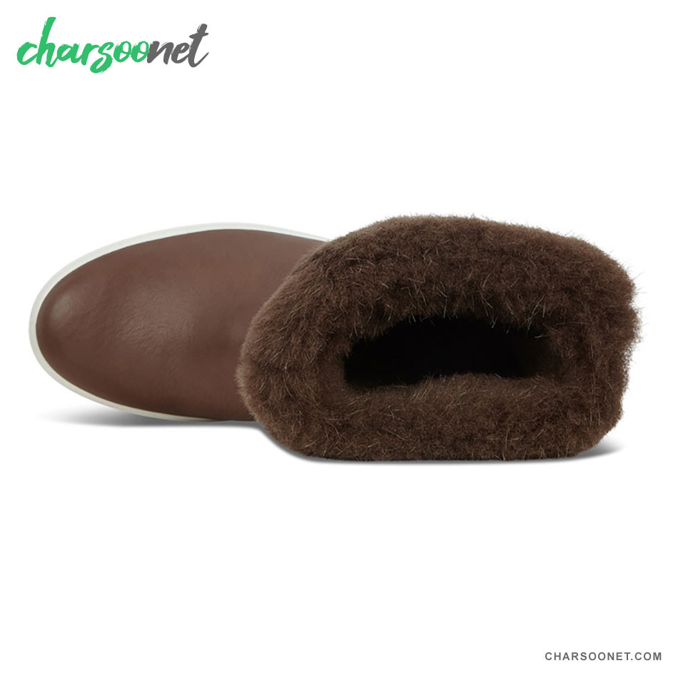 بوت چرمی زنانه اکو ECCO SOFT 7 WEDGE TRED