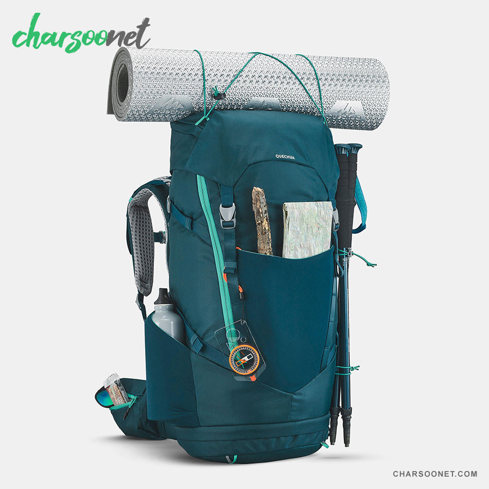 کوله پشتی 40 لیتری کوهنوردی کچوا Quechua Backpack 40 + 10 L - MH 500