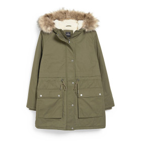 کاپشن زنانه کلاه دار از برند C&A ClockHouse