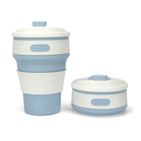 ماگ سیلیکونی تاشو Collapsible Coffee Cup 350ml