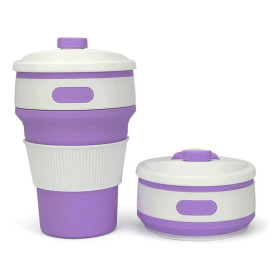 ماگ سیلیکونی تاشو Collapsible Coffee Cup 350ml