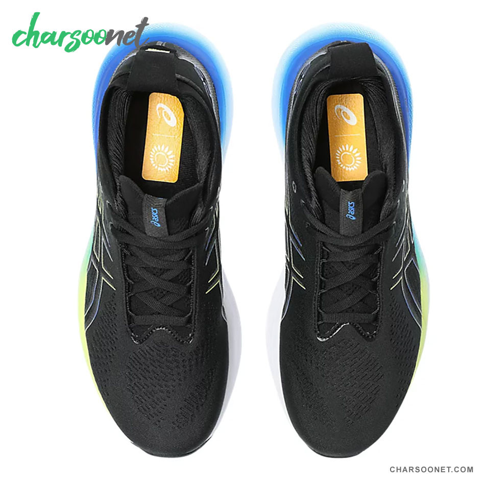 کفش دویدن اسیکس مردانه Asics Gel-Nimbus 25 Wide کد 1011B625-004
