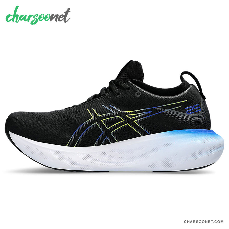 کفش دویدن اسیکس مردانه Asics Gel-Nimbus 25 Wide کد 1011B625-004