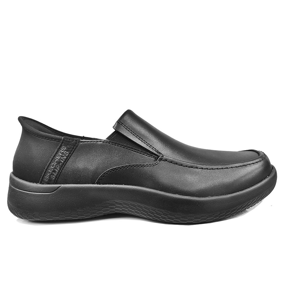 کفش اسپرت چرمی مردانه اسکیچرز Skechers Slip-Ins