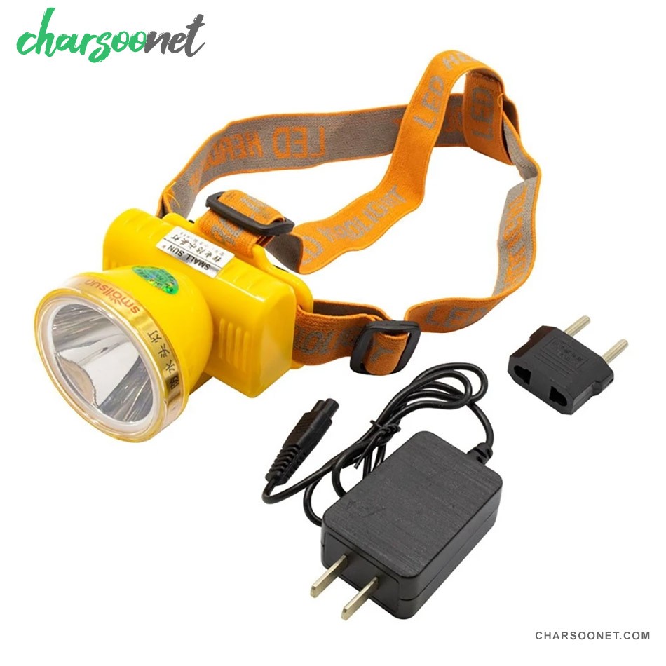 چراغ پیشانی اسمال سان صددرصد ضد آب