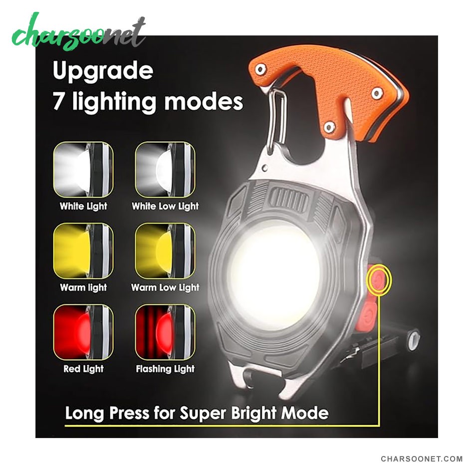 چراغ LED کمری فندک دار اسمال سان 800 لومن