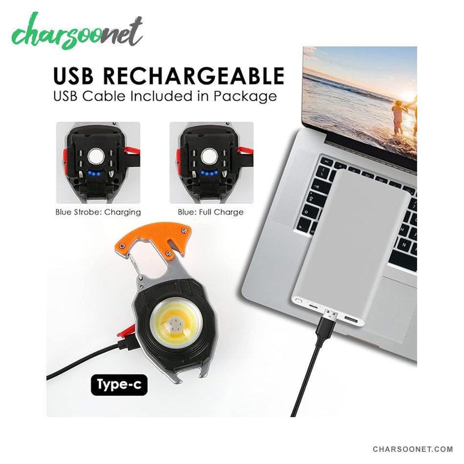 چراغ LED کمری فندک دار اسمال سان 800 لومن