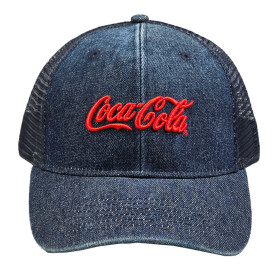 کلاه لبه دار street style طرح کوکاکولا