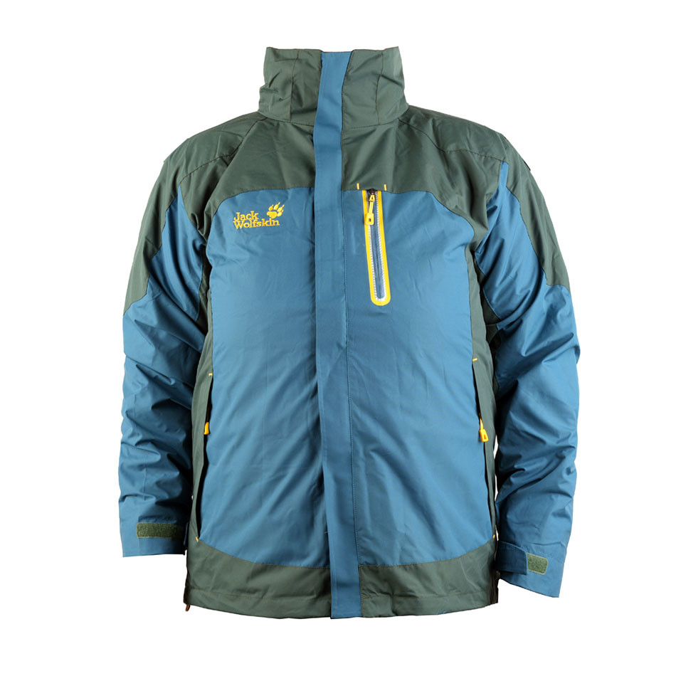 کاپشن کوهنوردی دوپوش مردانه جک ولفسکین Jack Wolfskin