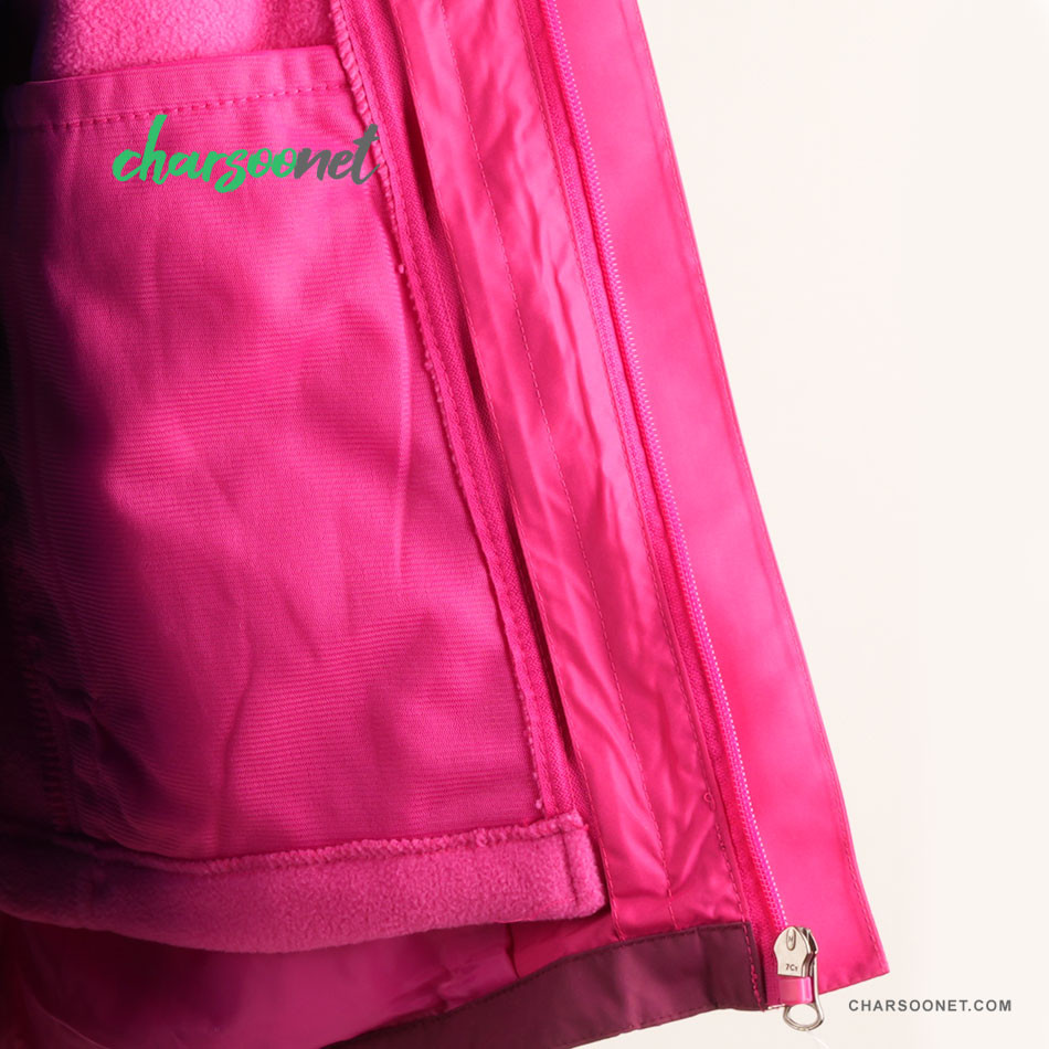 کاپشن کوهنوردی دوپوش زنانه جک ولفسکین Jack wolfskin