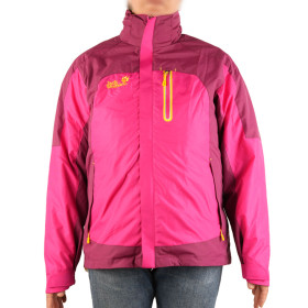 کاپشن کوهنوردی دوپوش زنانه جک ولفسکین Jack wolfskin