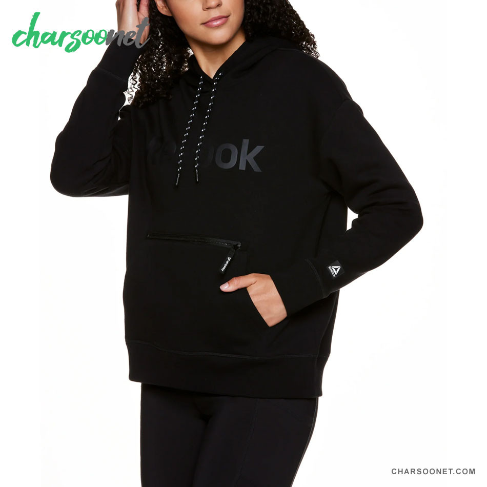 هودی زنانه ریباک Reebok Super Soft Cropped Gravity Hoodie