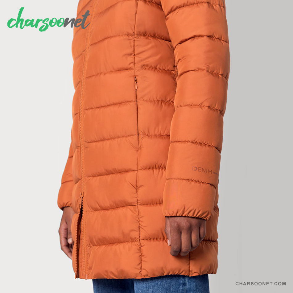 کاپشن زنانه تام تایلور TOM TAILOR Winter coat amber orange