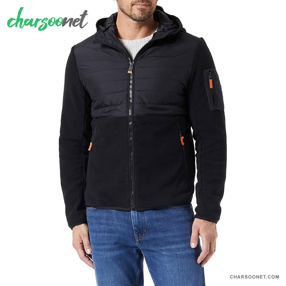 کاپشن مردانه تام تایلور TOM TAILOR Hybrid Fleece Jacket