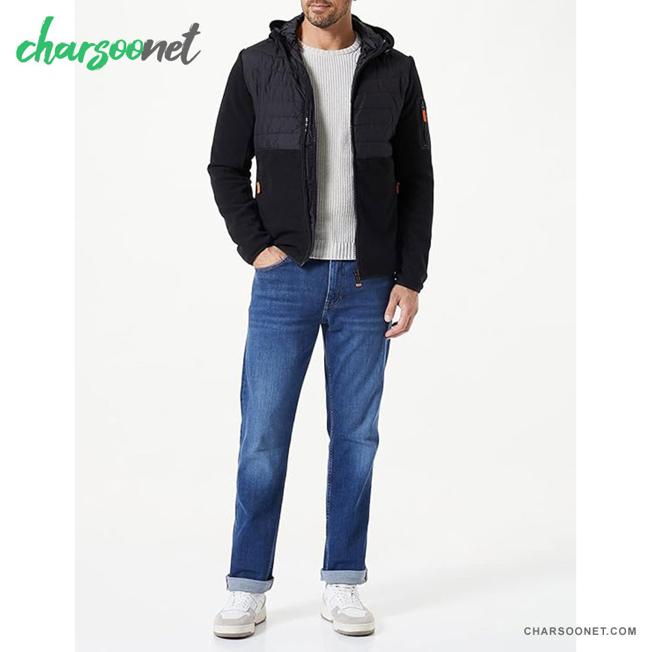 کاپشن مردانه تام تایلور TOM TAILOR Hybrid Fleece Jacket