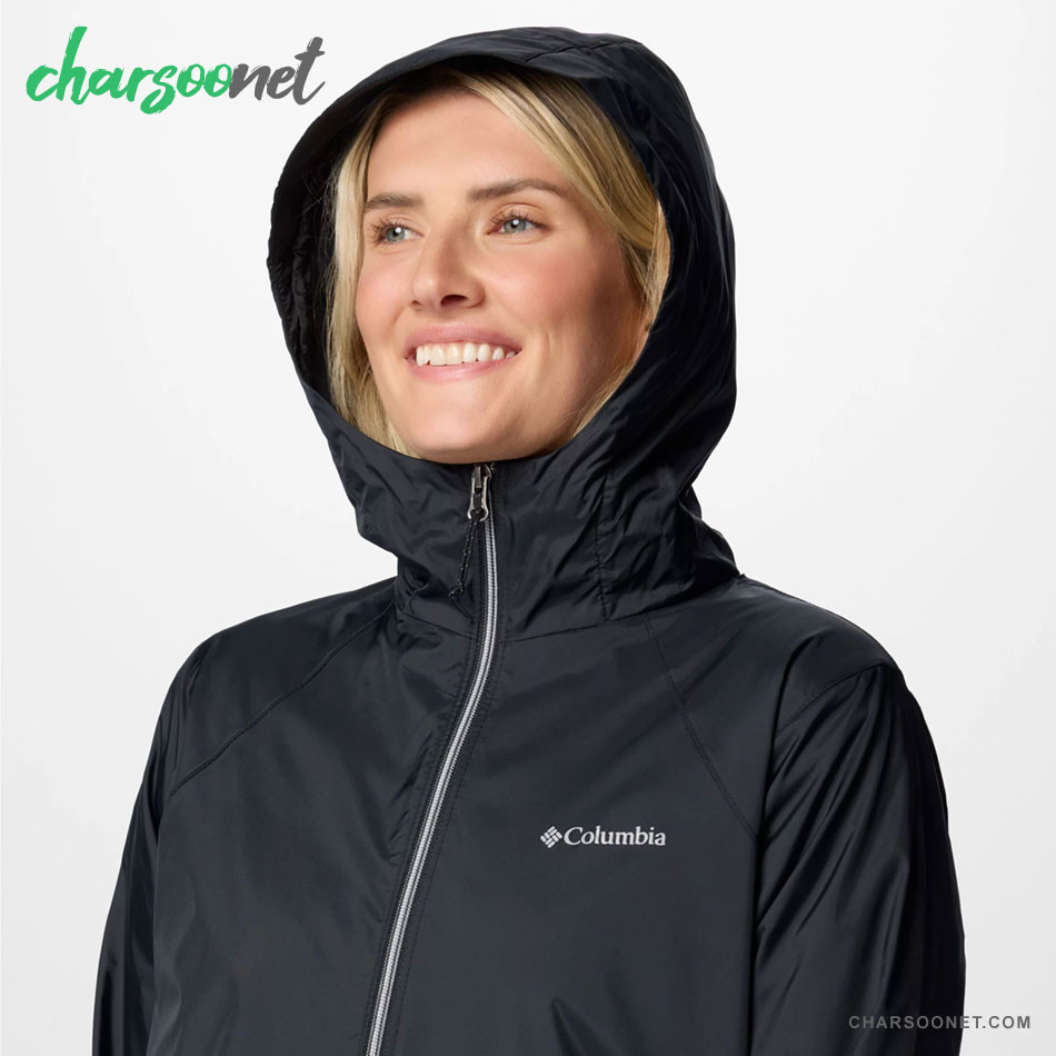 بادگیر و بارانی ضدآب زنانه کلمبیا مدل Columbia Switchback II Lined Long Jacket