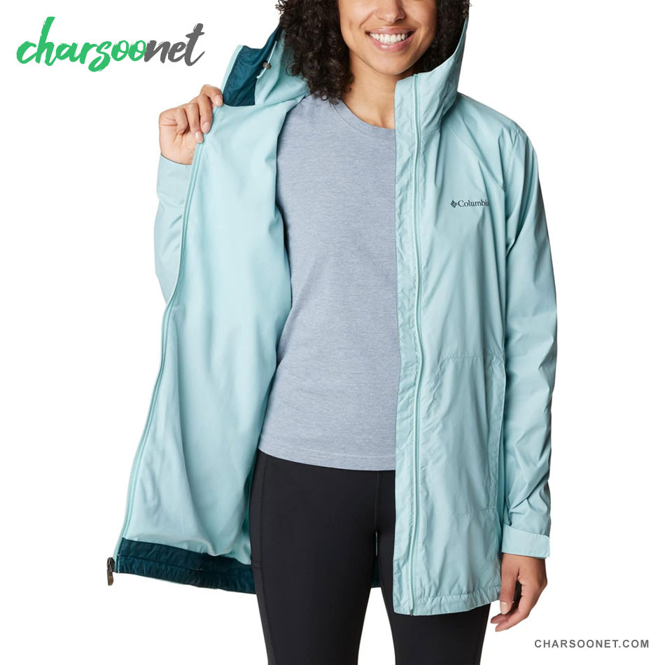 بادگیر و بارانی ضدآب زنانه کلمبیا Columbia Switchback II Lined Long Jacket