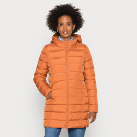 کاپشن زنانه تام تایلور TOM TAILOR Winter coat amber orange