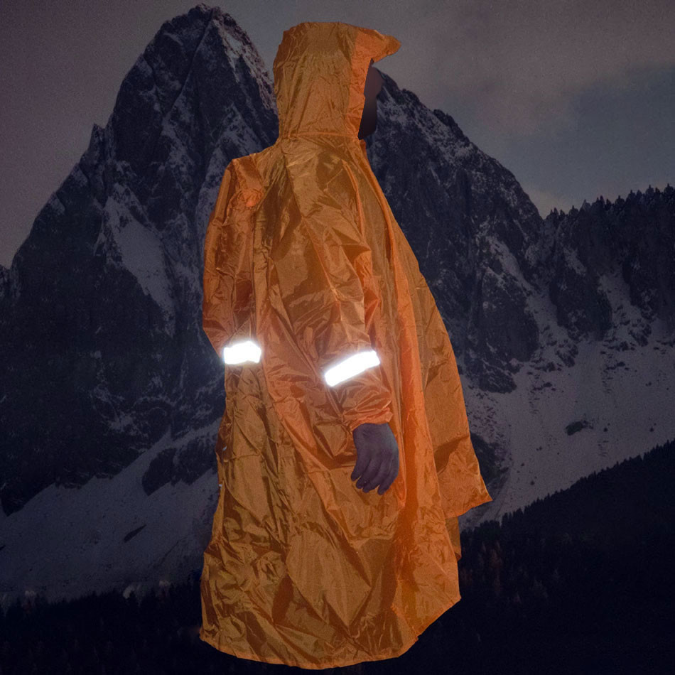 پانچو کوهنوردی ضدآب کوله دار و شبنمادار اصلی کمپسور Campsor