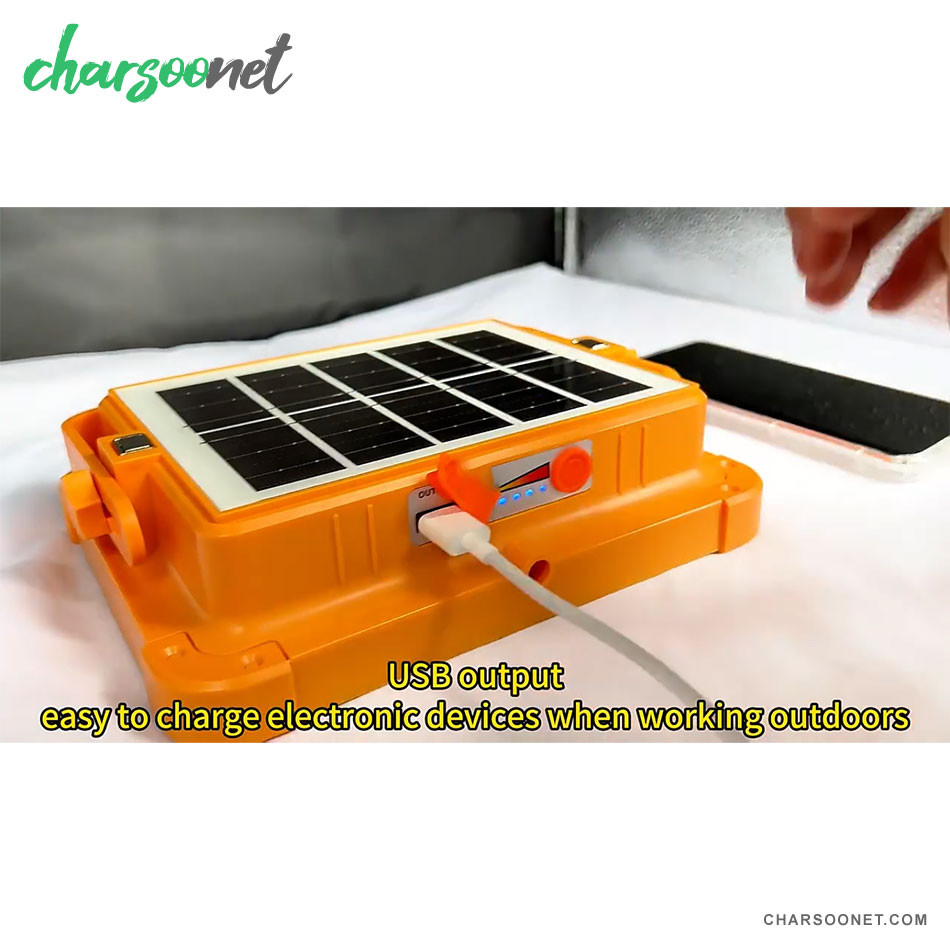 پروژکتور خورشیدی ال ای دی  Solar Led Flood Light
