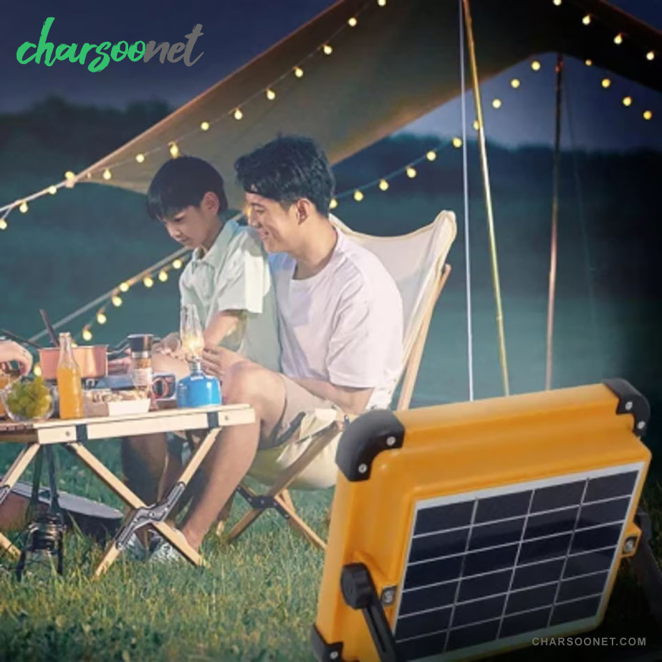 پروژکتور خورشیدی ال ای دی  Solar Led Flood Light