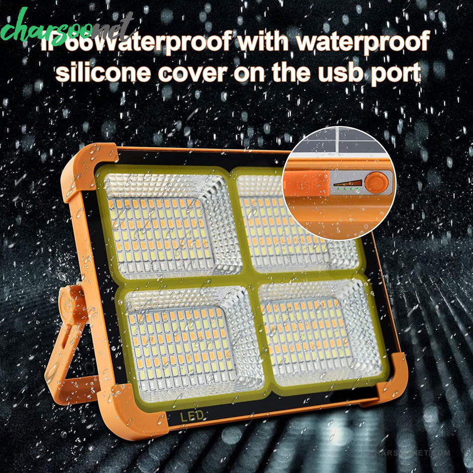 پروژکتور خورشیدی ال ای دی  Solar Led Flood Light