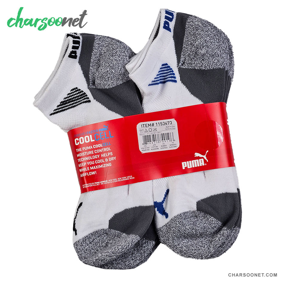 جوراب نخی مچی مردانه پوما 40تا 45 Puma Cool Cell Sock