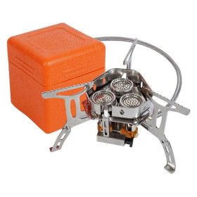 سرشعله تاشو کمپینگ و شلنگ دار 5800 وات سه شعله