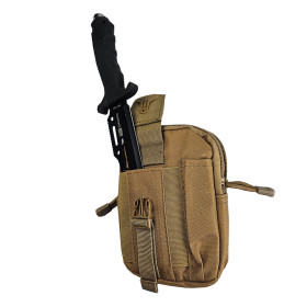 کیف کمری کماندویی برای چراغ قوه و چاقوی شکار..
