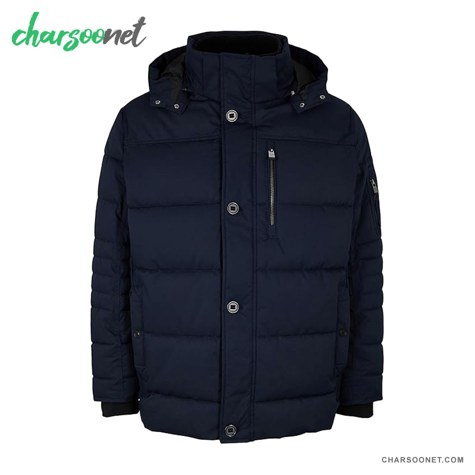 کاپشن کلاه دار مردانه تام تیلور TOM TAILOR Men's Plusize Puffer