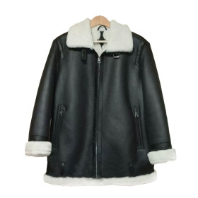 کت چرمی C&A داخل تدی مخملی سایز 38