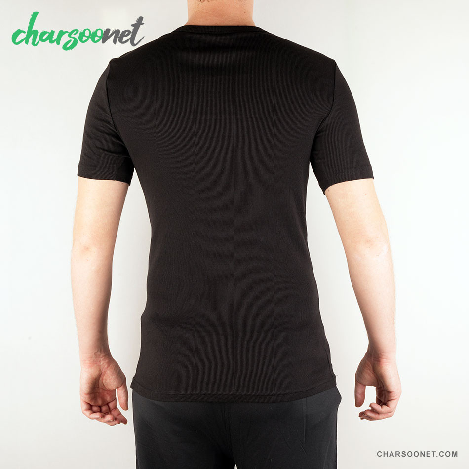تیشرت مردانه مشکی لیورجی مدل Livergy T-shirt