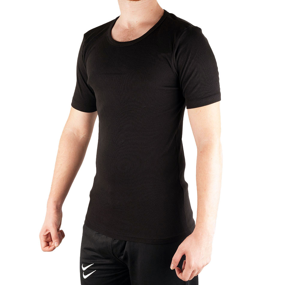 تیشرت مردانه مشکی لیورجی مدل Livergy T-shirt