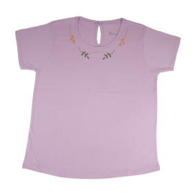 تیشرت زنانه نخ پنبه فری سایز 44-46