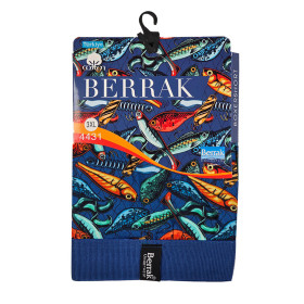 شورت مردانه نخ پنبه پادار براک