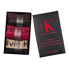 پک سه تایی شورت مردانه نخ پنبه کلوین کلاین