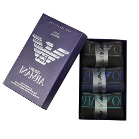 پک سه عددی شورت مردانه پادار نخ پنبه ارمانی