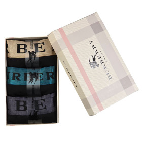 پک سه عددی شورت مردانه پادار نخ پنبه Burberry