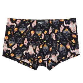 شورت پادار مردانه گیاهی کولسی طرح فانتزی