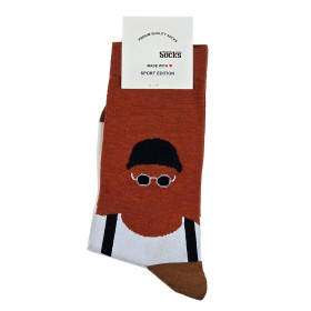 جوراب نخی فری سایز عکس دار