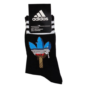 جوراب نخ پنبه طرح آدیداس