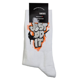 جوراب نخ پنبه فری سایز طرح دار