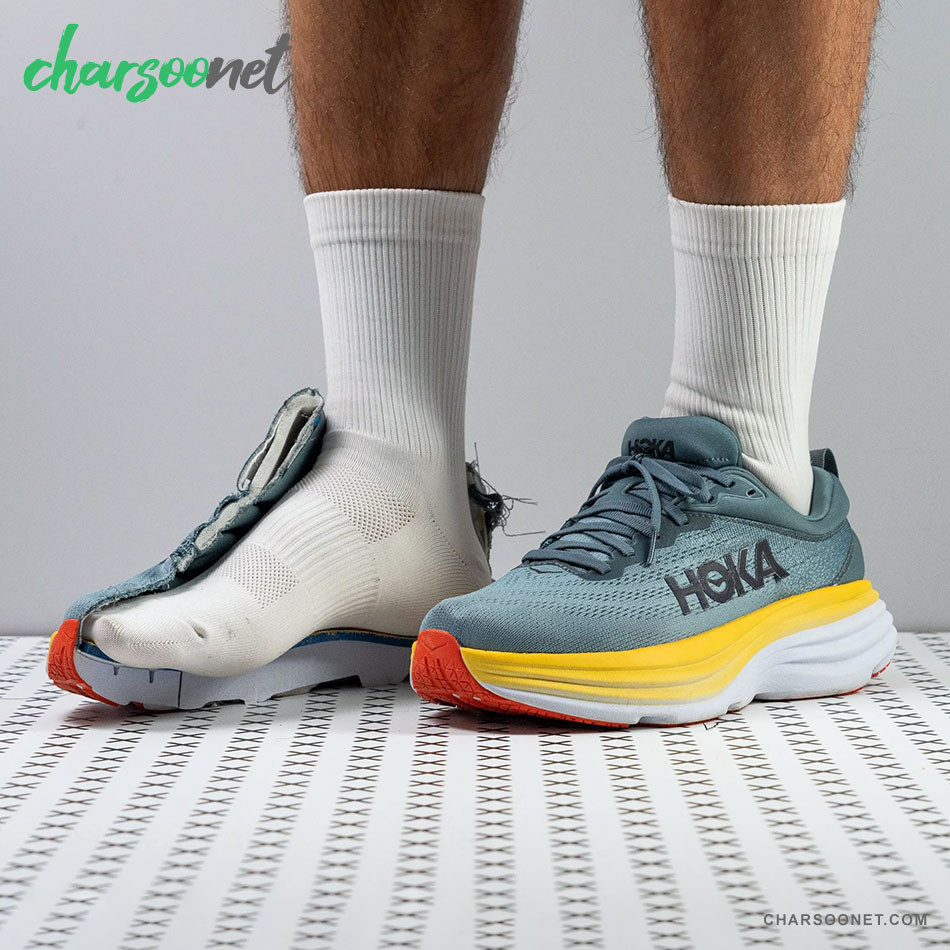 کفش پیاده روی و دویدن مردانه هوکا Hoka Bondi 8