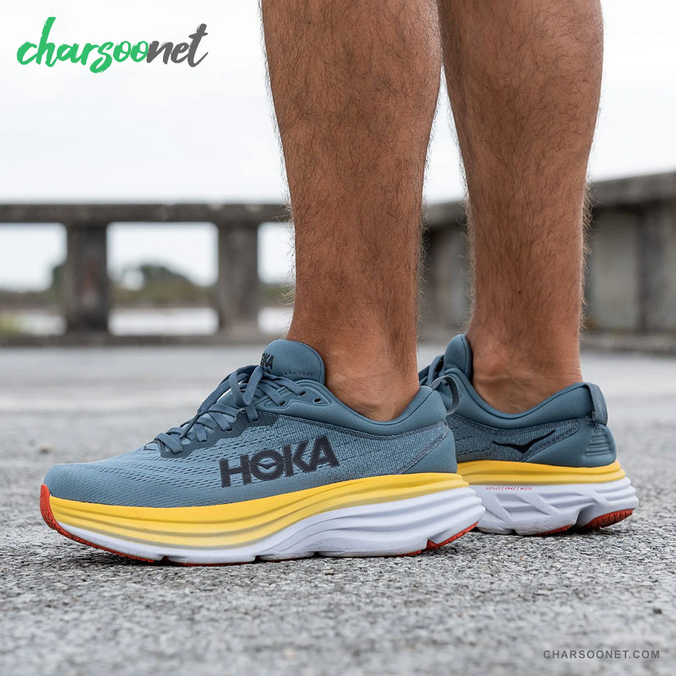 کفش پیاده روی و دویدن مردانه هوکا Hoka Bondi 8