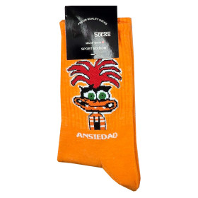 جوراب نیم ساق عکس دار فری سایز