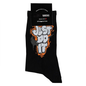 جوراب نخی طرح دار نیم ساق فری سایز