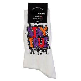 جوراب نخ پنبه فری سایز طرح فانتزی